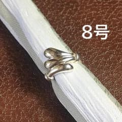 シルバーリング　6号 925 silver 昭和レトロのサムネイル