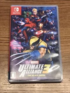 中古MARVEL ULTIMATE ALLIANCE Switchソフトのサムネイル