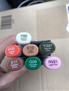 コピックスケッチ　バラ売り　未使用のサムネイル
