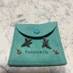TIFFANY&Co. ピアス　クロス　シルバー　180のサムネイル
