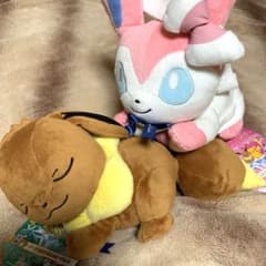 ポケモン 一番くじ ニンフィア ねそべり イーブイ おやすみ ぬいぐるみのサムネイル