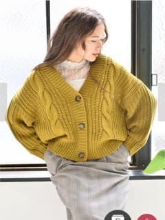 ゆるカーディガン＋レースインナーのサムネイル