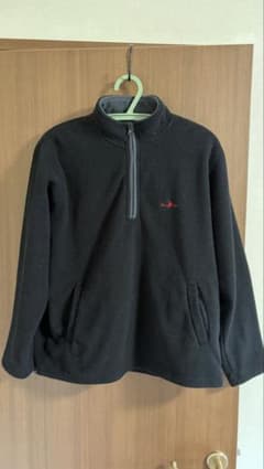 Polo Club フリースジャケット ブラック ハーフジップのサムネイル