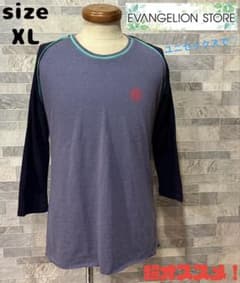 EVANGELION 에반게리온 론 T퍼플×블랙계 XL
