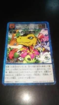 旧デジモンカード 未来への可能性 - メルカリ