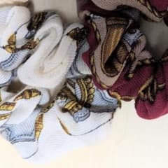 ハンドメイド　シュシュ2点セット