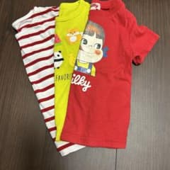【80】女の子 半袖 3枚セット！のサムネイル