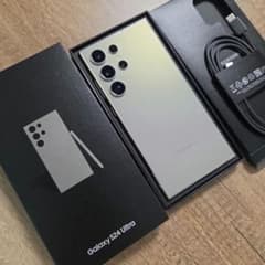 【美品】Galaxy S24 Ultra スマホ本体 SIMフリーのサムネイル