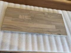 ウォールナット集成材 約570×250×25mm 無塗装 DIY 棚板 木材のサムネイル