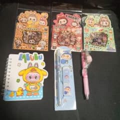 LABUBU 文房具セット ノート・ペン・ステッカーのサムネイル
