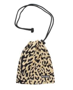 WACKO MARIA LEOPARD DRAWSTRING BAG 巾着 - メルカリ