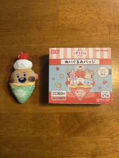 BT21 baby 봉제인형 배지 크레페 SHOOKY