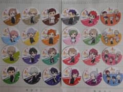 A3 エースリー アニメイトカフェ コースター セット 非売品②のサムネイル