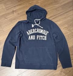 Abercrombie & Fitch ネイビー パーカー Mのサムネイル