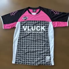 VLUCK プラクティスシャツ ピンク ブラック Sのサムネイル