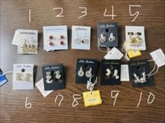値下げピアス　10点まとめ売り①のサムネイル