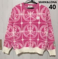 MARK&LONA マーク&ロナ 長袖セーター 40サイズ レディース ゴルフ