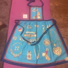 PAOLO GUCCI ジュエリー柄エプロンのサムネイル
