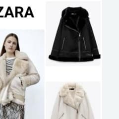かおりん様専用！ZARA フェイクファーダブルフェイスジャケット moussy