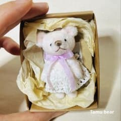 ちびたむ ミニチュア テディベア ぬいぐるみ ハンドメイド 作家 - メルカリ