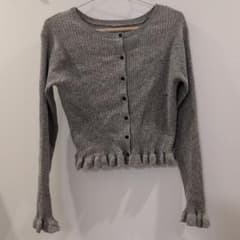 メランジフリルカーディガンLSのサムネイル