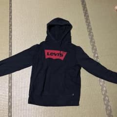 Levi's ブラック　フード付きパーカーのサムネイル