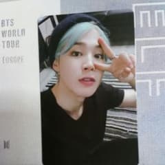 BTS ジミン　トレカ　WORLD TOUR EUROPEのサムネイル