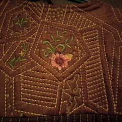 ザラキルティングジャケット・きものコート刺繍・エンブロイダリーコート未使用のサムネイル