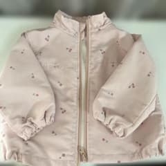 チェリー柄ピンクジャケット 100cmのサムネイル