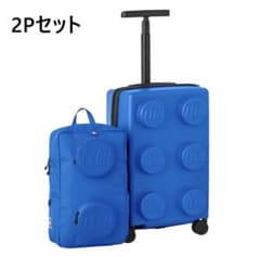 レゴブロック キャリーカート＆リュックセット ブルー - メルカリ