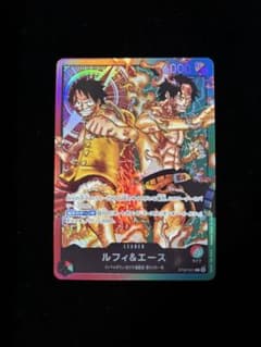 ルフィ＆エース ST30-001 ワンピースカード スタートデッキ - メルカリ