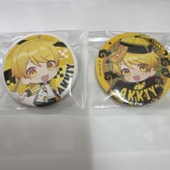 AMPTAK×COLORS あっきぃ 缶バッジ 2個セットのサムネイル