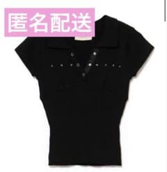 Andmary AM1366 Lindsay logo tops black - メルカリ