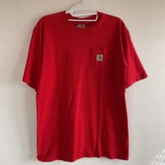 カーハート Carhartt Tシャツ　赤　ヴィンテージのサムネイル