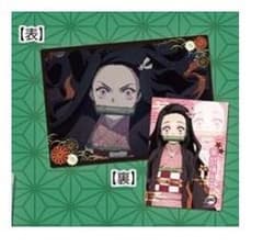 【鬼滅の刃】　竈門禰豆子　A4下敷き他　文具　１４点セットのサムネイル