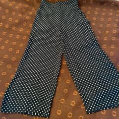 訳ありZARAドットワイドパンツ　サイズ sのサムネイル