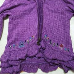 ひな様専用☆美品☆アナスイミニ☆フリル猫ちゃんパーカー8090のサムネイル