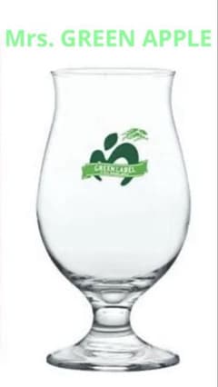 ミセスグリーンアップル Mrs. Green Apple 非売品グラス 新品 - メルカリ