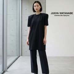 JUNYA WATANABE 美品 半袖肩ステッチ&パッド入りチュニック М JUNYA WATANABE 美品 半袖肩ステッチ&パッド入りチュニック М - メルカリ