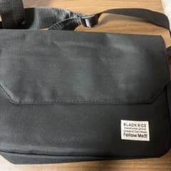 BLACK RICE ショルダーバッグ ブラックのサムネイル
