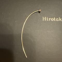 美品 Hirotaka オクタゴン ダイヤモンド アローピアス k10 - メルカリ