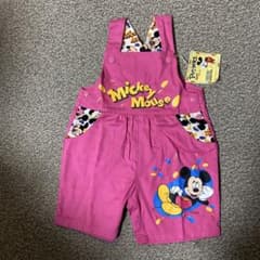 子供服♡ミッキーマウス　オーバーオール　90センチのサムネイル