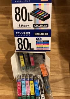 EPSON  10本セット　Nakabayashi PP-EIC80L-6Pのサムネイル