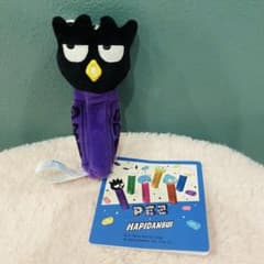 バッドばつ丸 PEZ ‪✕‬はぴだんぶい カラビナ付マスコットポーチ