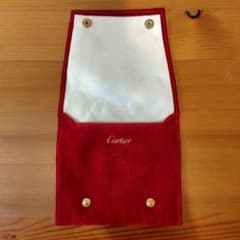 Cartier ジュエリーポーチ レッドのサムネイル