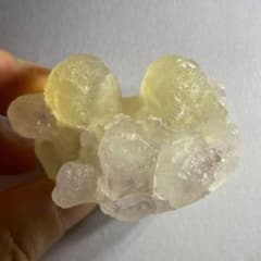 天然石 球状蛍石 フローライトボール インド産 原石 月 双子 - メルカリ