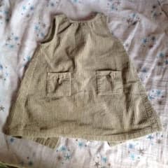 PETIT BATEAU/コーディロイ ワンピース/6m 67cmのサムネイル