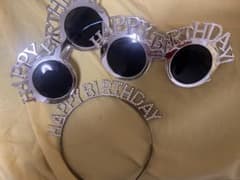 HAPPY BIRTHDAY パーティーメガネ カチューシャのサムネイル