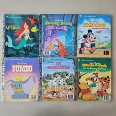 ディズニー リトルゴールデンブック コレクション 6冊セット - メルカリ