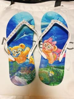 ビーチサンダル　香港ディズニー　ダッフィー  シェリーメイのサムネイル